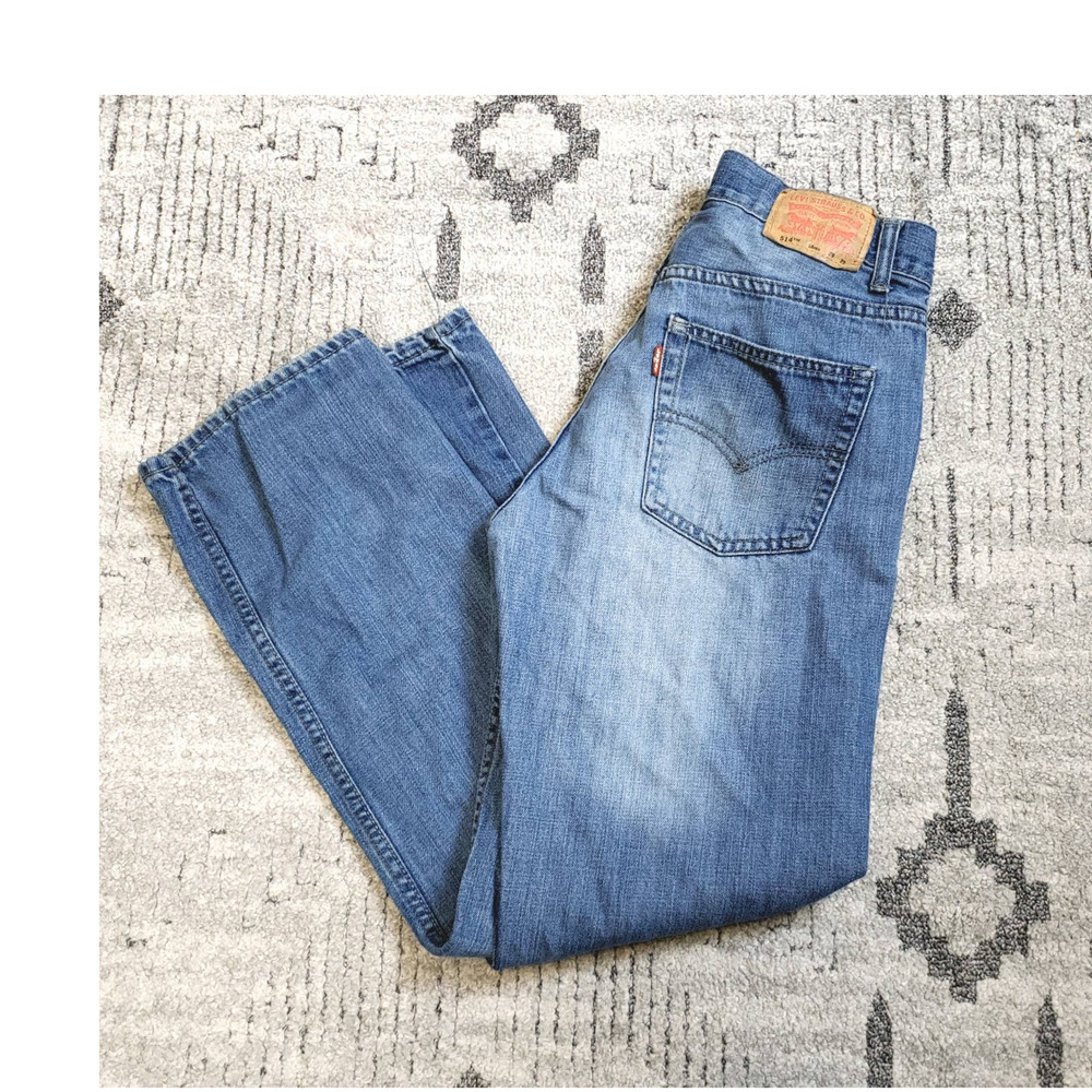 Levi's 514 Straight Fit Jeans size 29/18reg